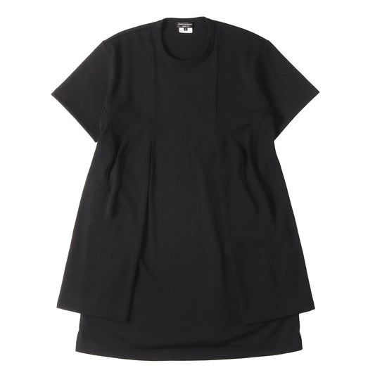 23AW 4本袖 バインダーネック ロング Tシャツ