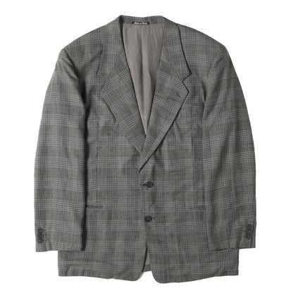 90s チェック 2B テーラード ジャケット / LE COLLEZIONI