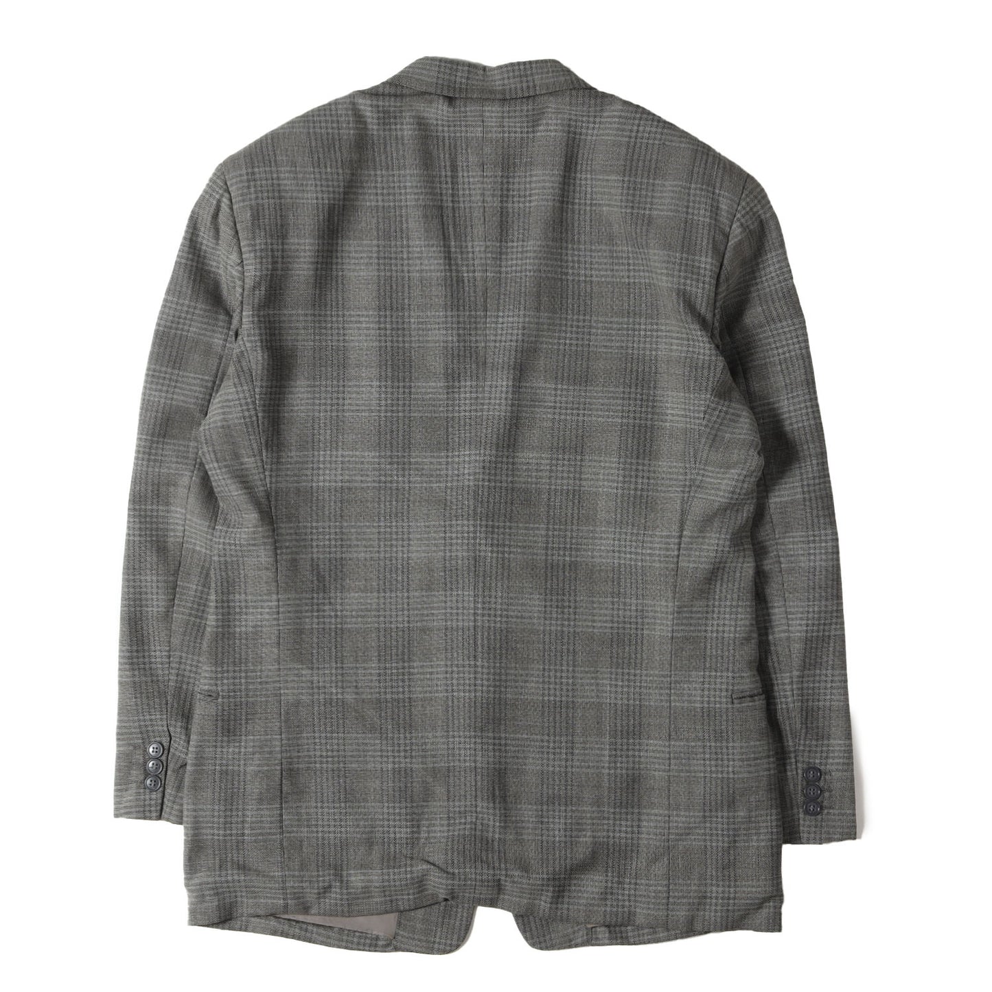 90s チェック 2B テーラード ジャケット / LE COLLEZIONI