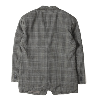 90s チェック 2B テーラード ジャケット / LE COLLEZIONI