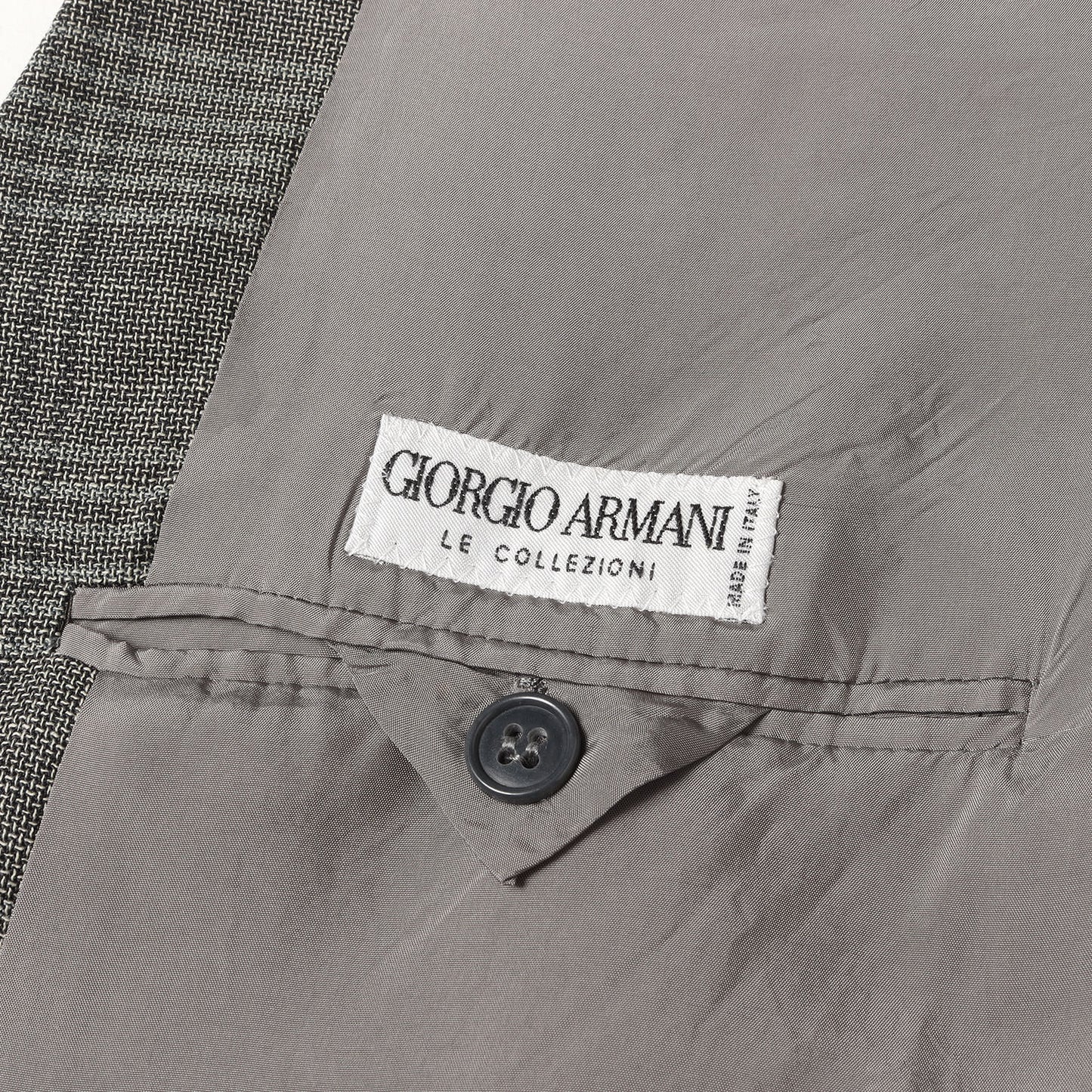 90s チェック 2B テーラード ジャケット / LE COLLEZIONI