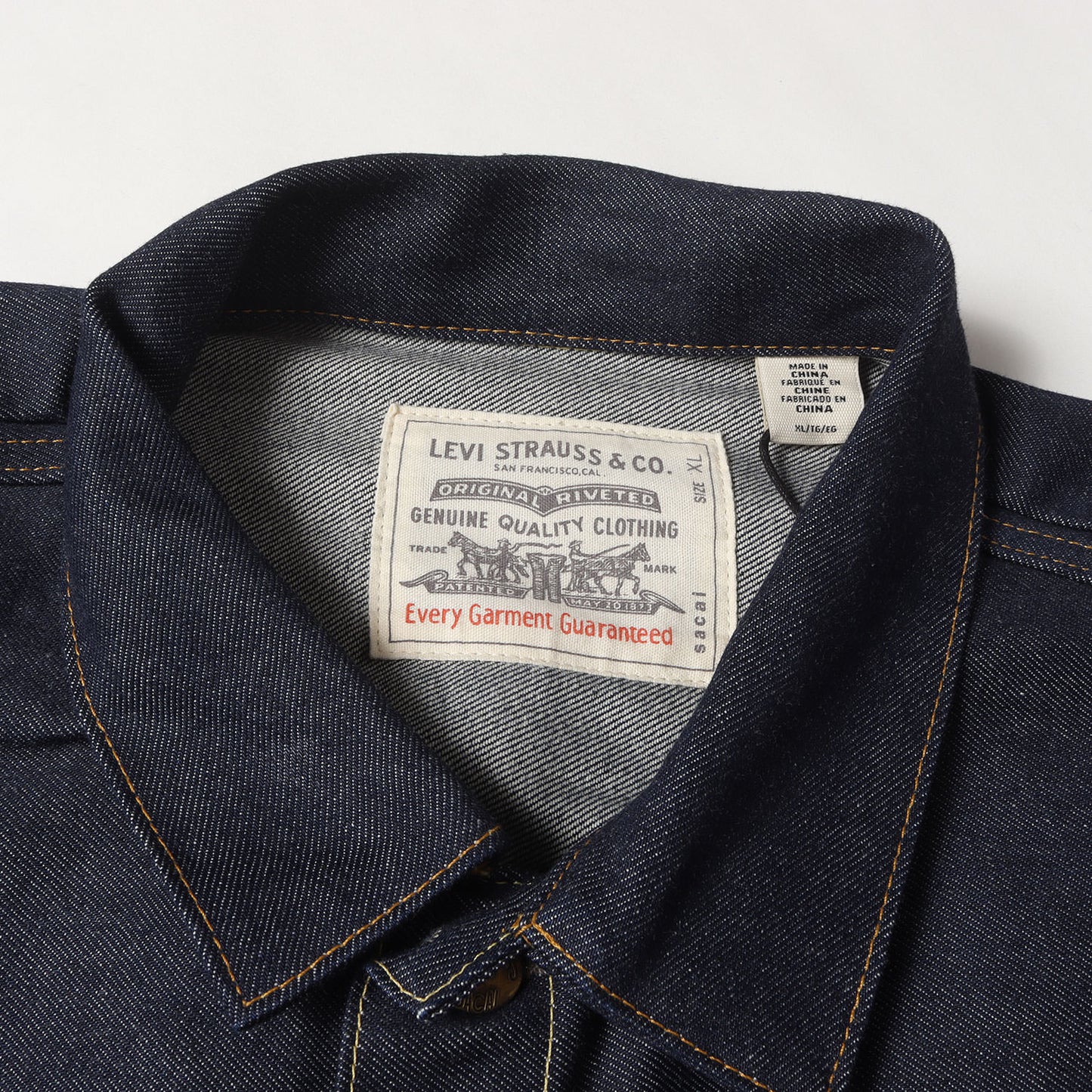 25SS × Levis ドッキング デニム ジャケット