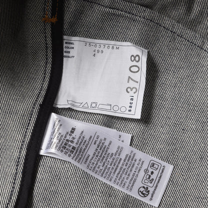 25SS × Levis ドッキング デニム ジャケット