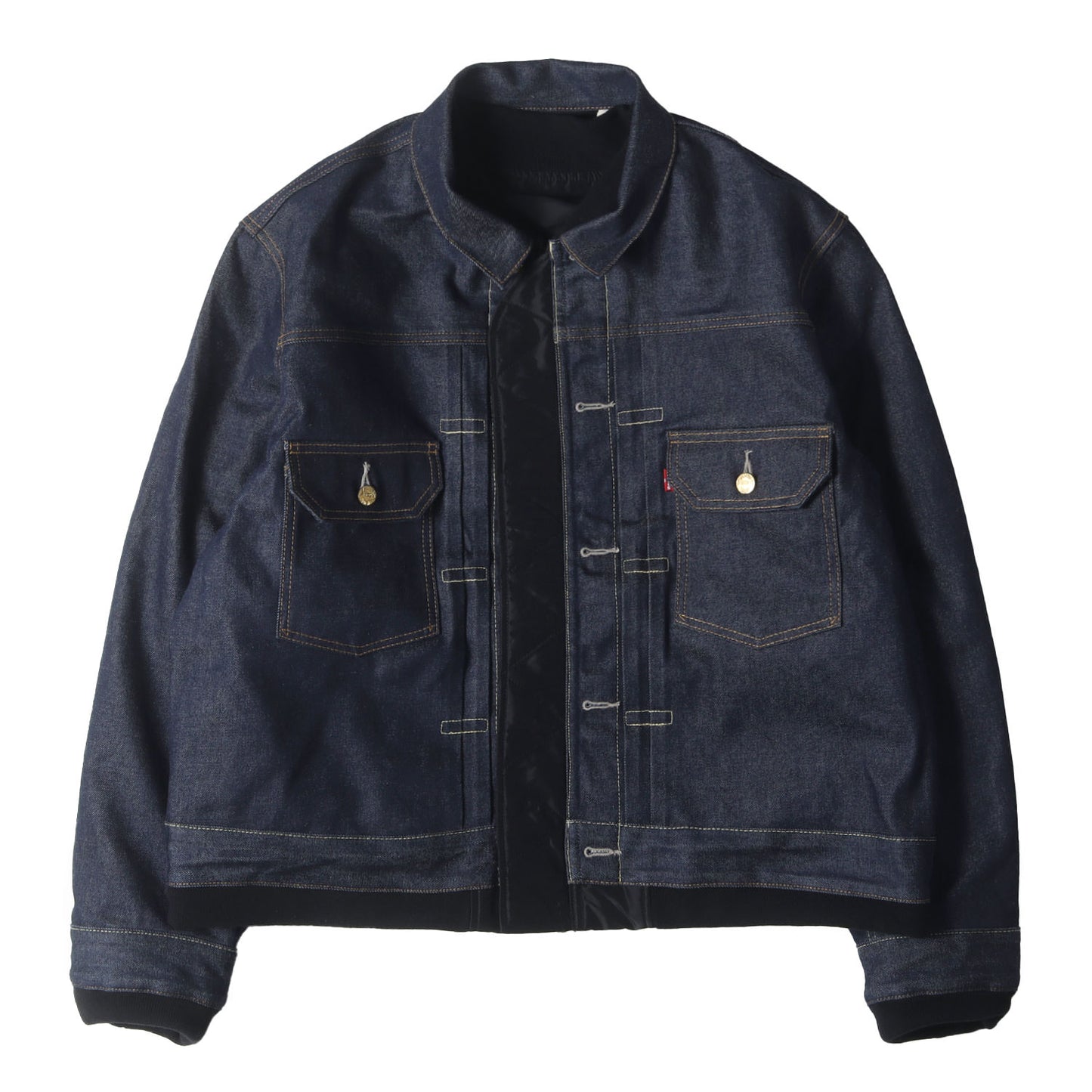 25SS × Levi’s リバーシブル デニム ナイロン ツイル ブルゾン (Denim × Nylon Twill Reversible Blouson)