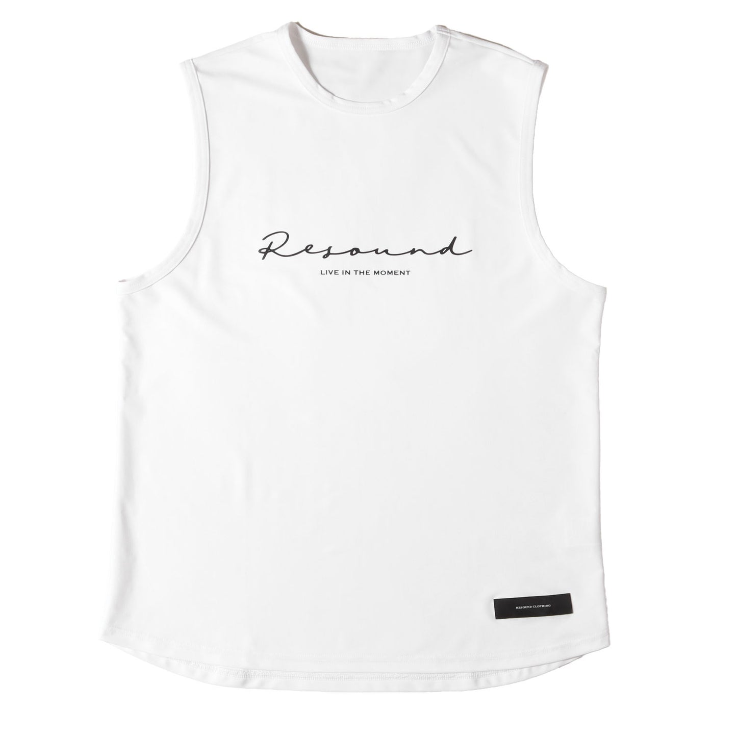 25SS ロゴ ノースリーブ Tシャツ (RUSH OVER NO SLEEVE)