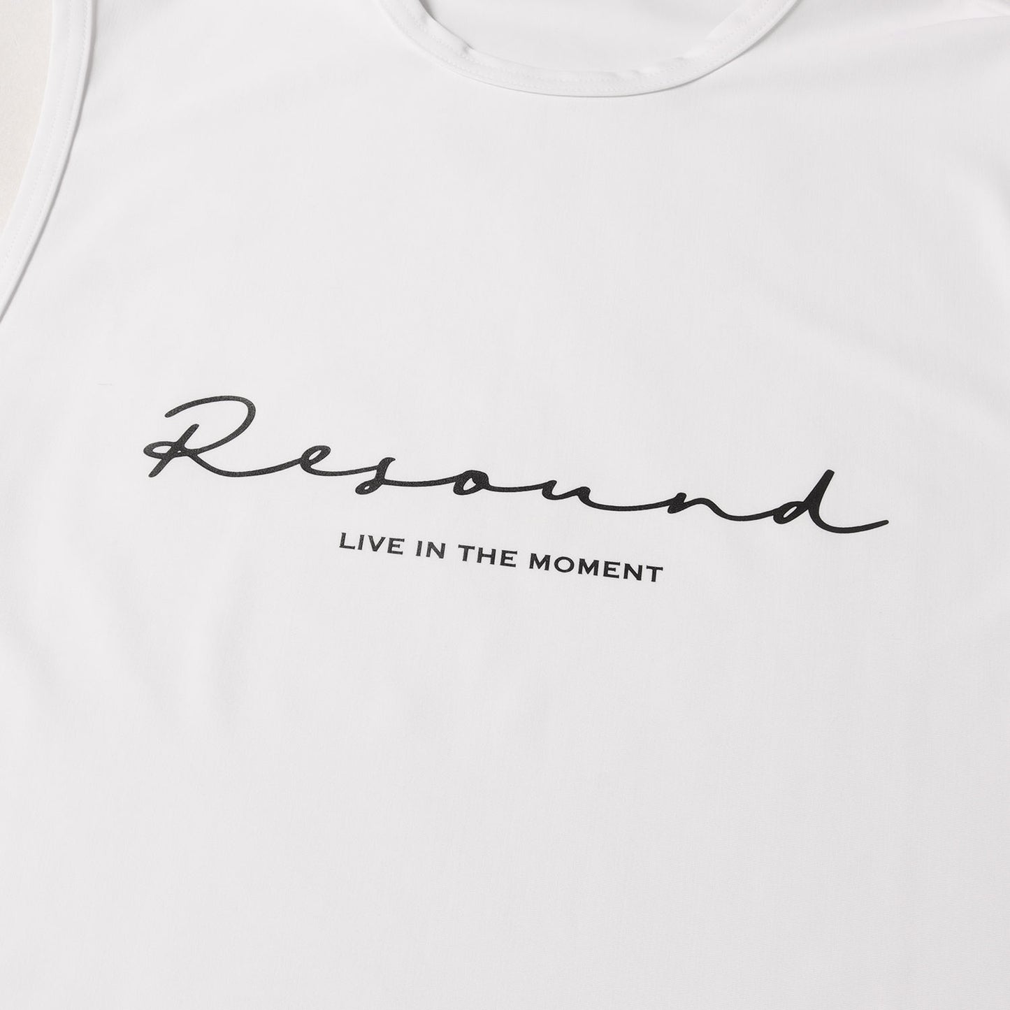 25SS ロゴ ノースリーブ Tシャツ (RUSH OVER NO SLEEVE)