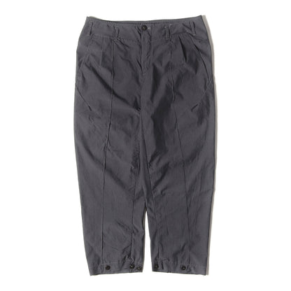 22SS ヘムスナップ クロップド パンツ (Cropped Pants_with Bottons)