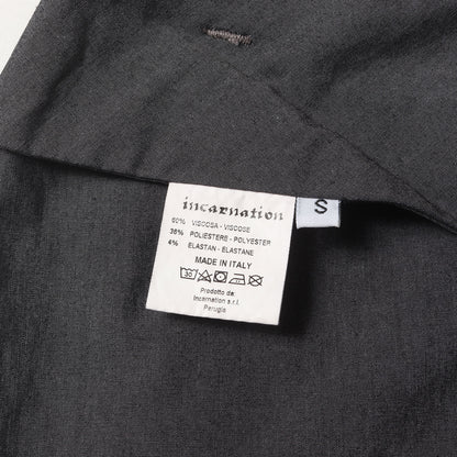 22SS ヘムスナップ クロップド パンツ (Cropped Pants_with Bottons)