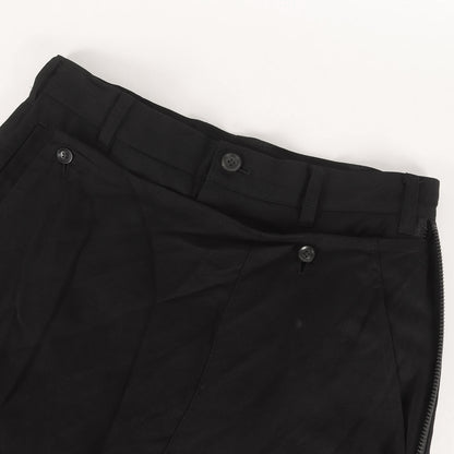 2WAY スカート サイドジップ ギャバ サルエル パンツ / POUR HOMME