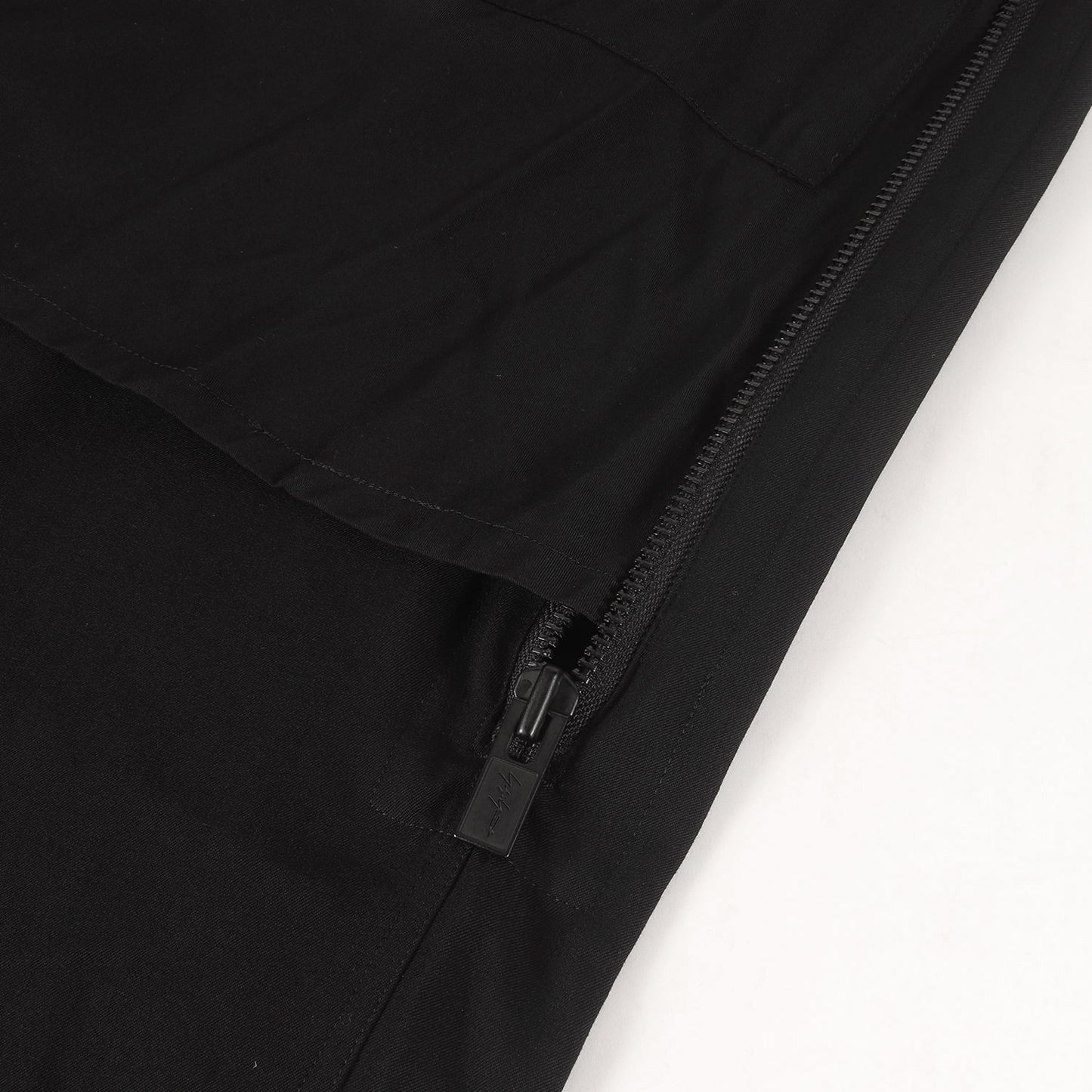 2WAY スカート サイドジップ ギャバ サルエル パンツ / POUR HOMME