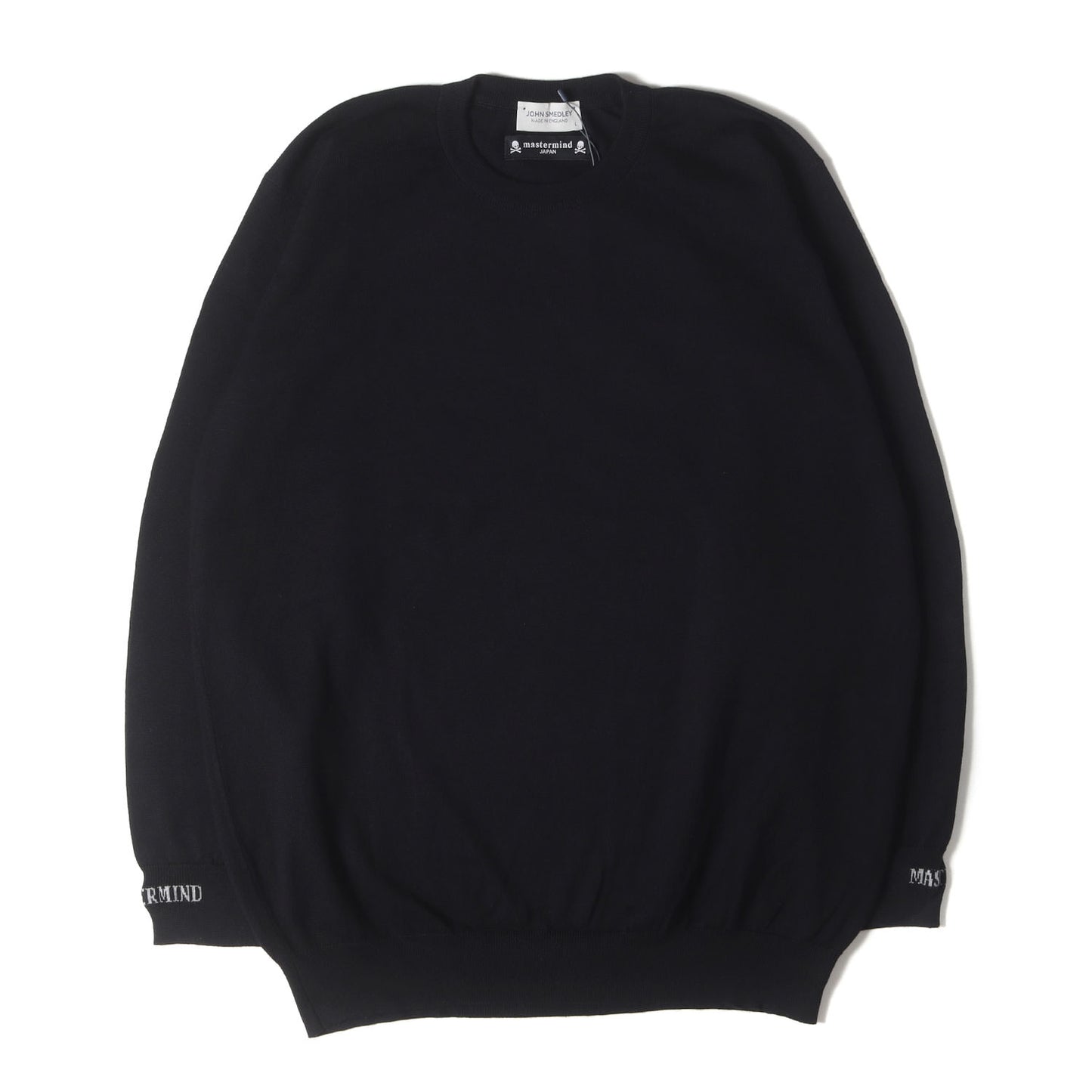 × mastermind JAPAN シーアイランドコットン ニット セーター (PULLOVER CN LS) / MADE IN ENGLAND