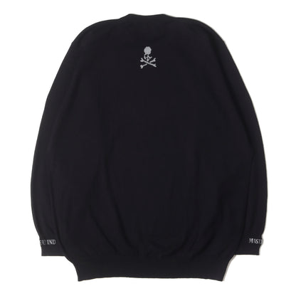 × mastermind JAPAN シーアイランドコットン ニット セーター (PULLOVER CN LS) / MADE IN ENGLAND