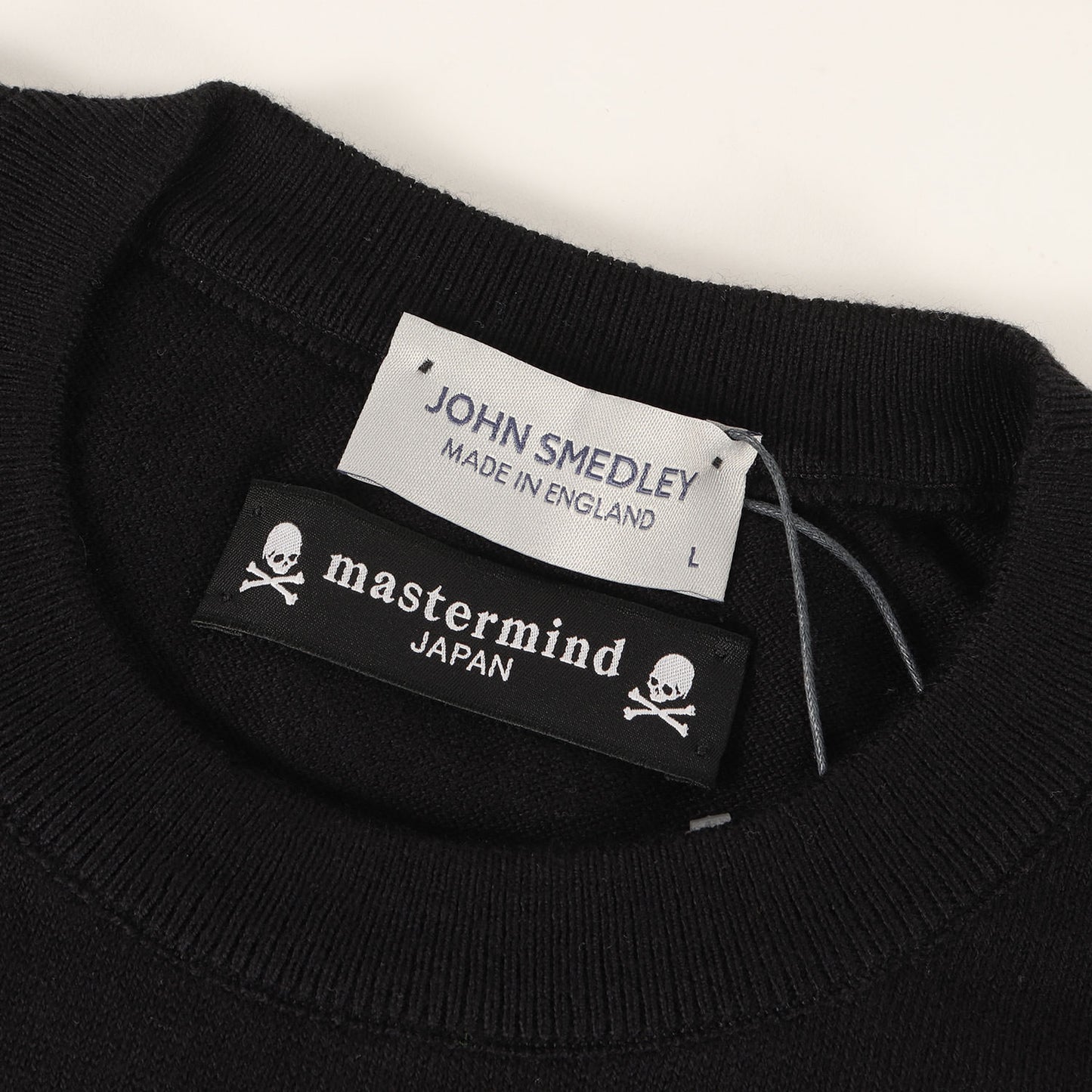 × mastermind JAPAN シーアイランドコットン ニット セーター (PULLOVER CN LS) / MADE IN ENGLAND