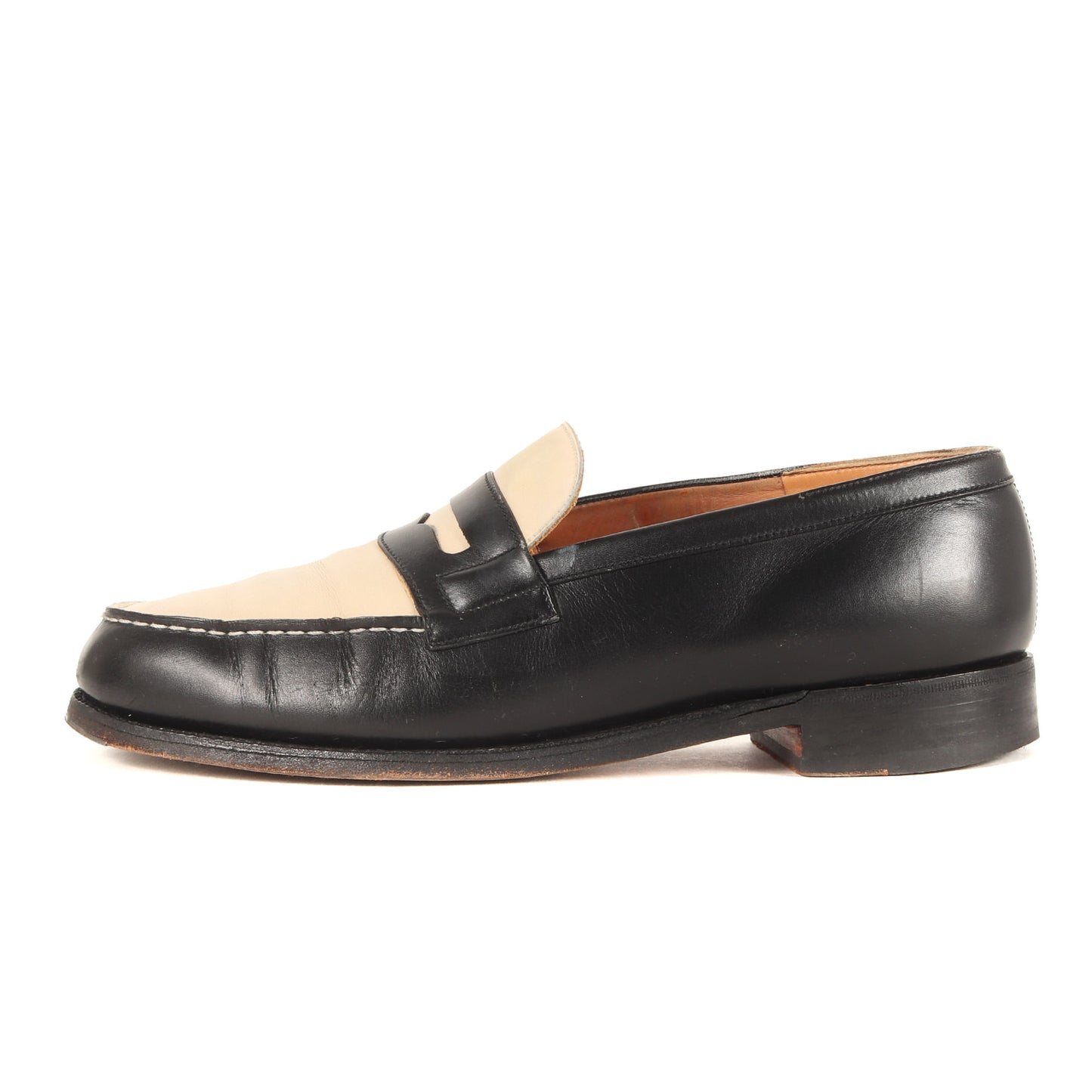 ツートーン レザー ローファー (180) / WESTON VINTAGE