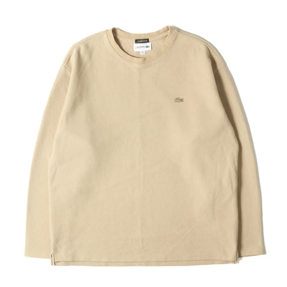 21AW × BEAUTY&YOUTH 別注 カットソー (LACOSTE×BY 1TONE LS TEE) / EXCLUSIVE EDITION MADE IN JAPAN