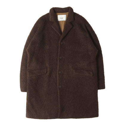シャギー チェスターコート (WOOL SHAGGY GRANDPA COAT)