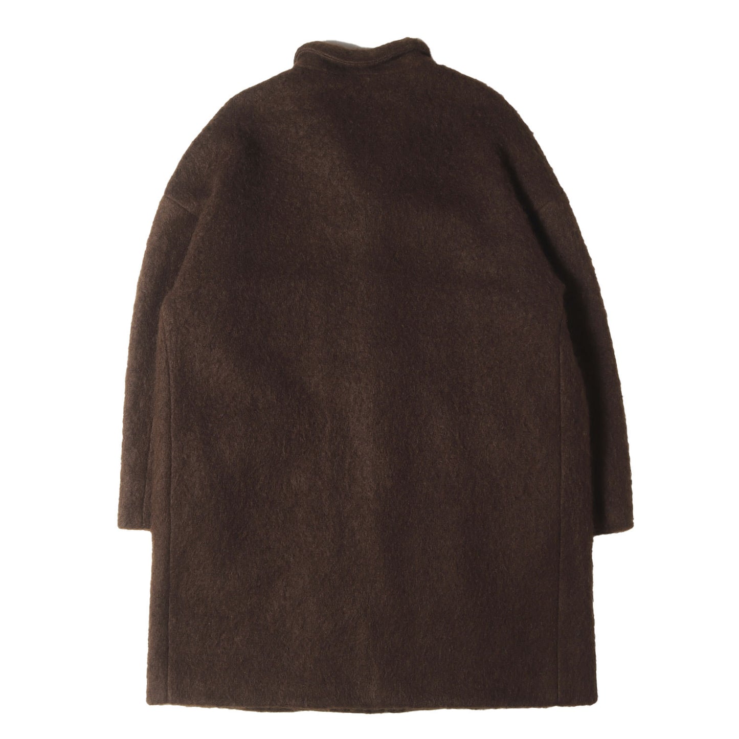 シャギー チェスターコート (WOOL SHAGGY GRANDPA COAT)