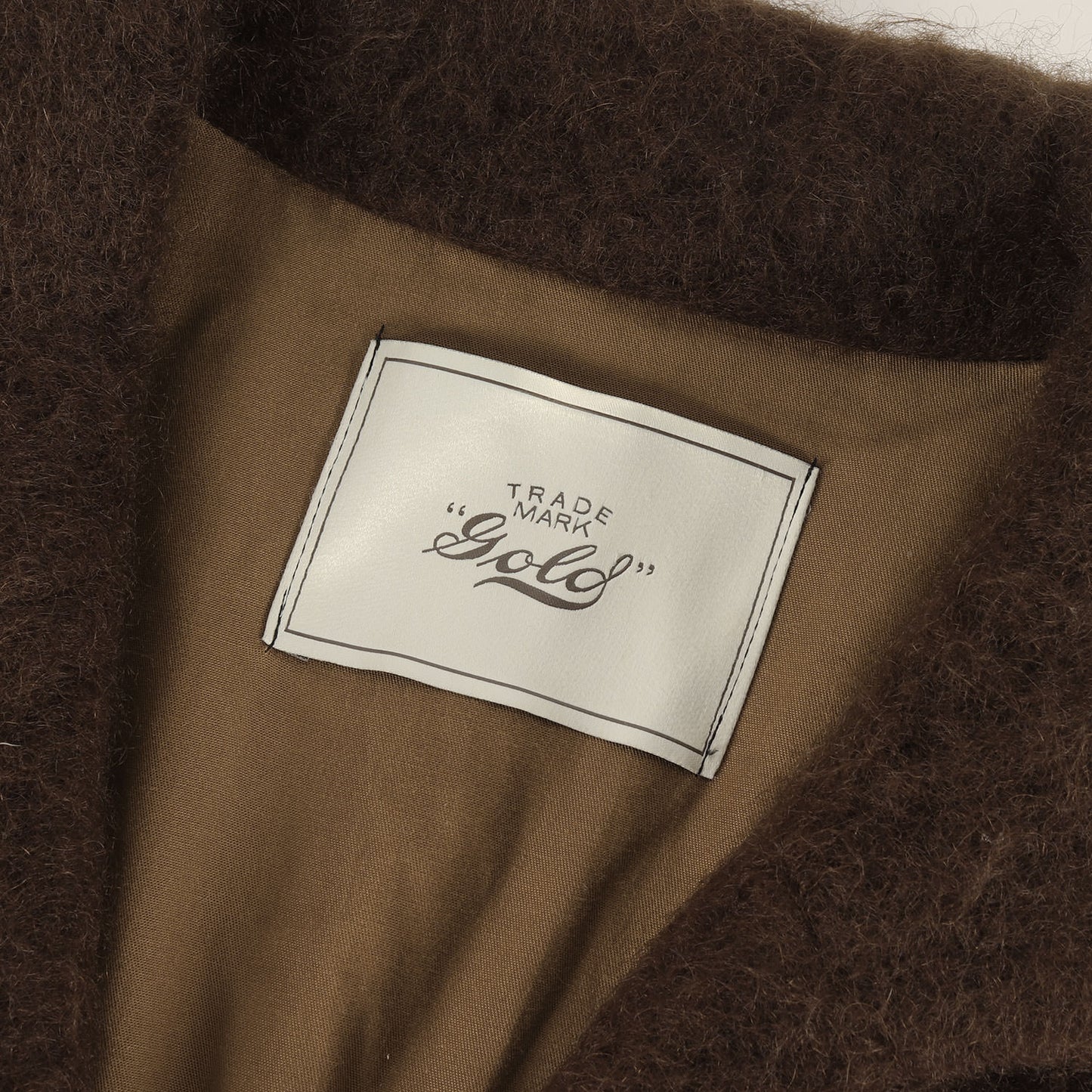 シャギー チェスターコート (WOOL SHAGGY GRANDPA COAT)