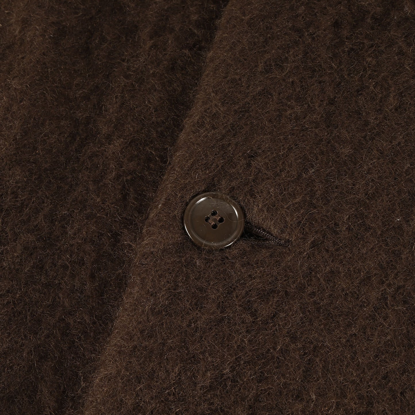 シャギー チェスターコート (WOOL SHAGGY GRANDPA COAT)