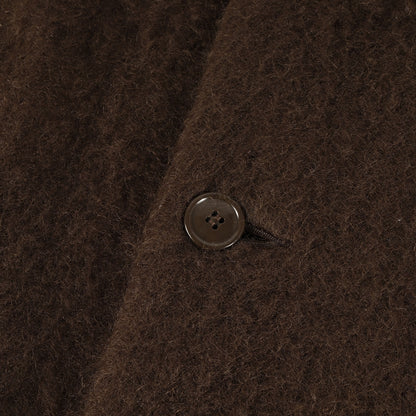 シャギー チェスターコート (WOOL SHAGGY GRANDPA COAT)