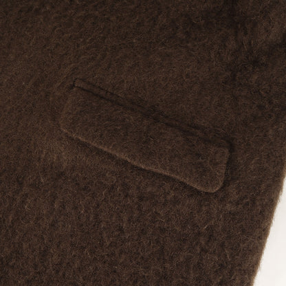 シャギー チェスターコート (WOOL SHAGGY GRANDPA COAT)