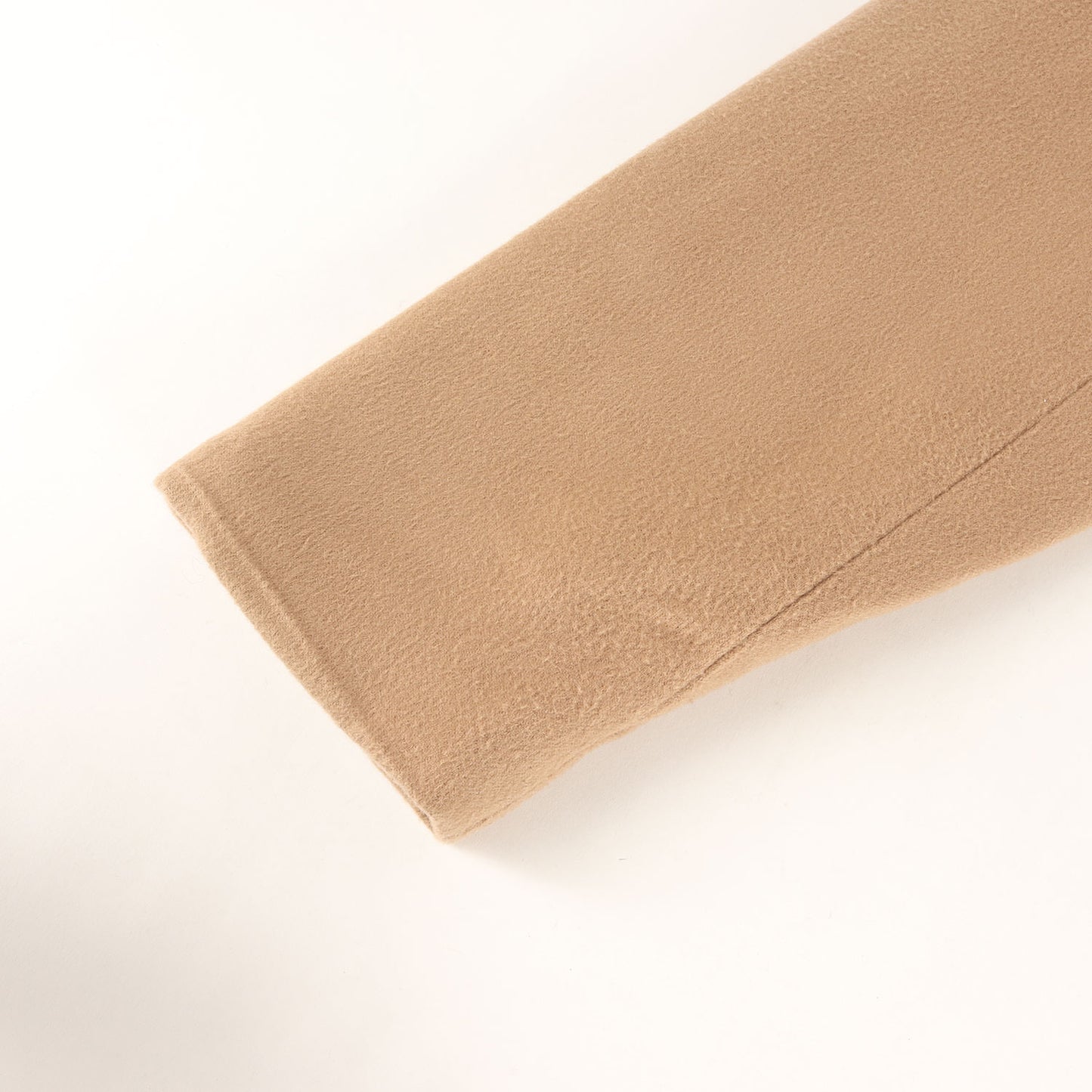 ノーカラー カシミヤ混 ウール コート (WOOL CASHMERE NO COLLAR COAT)