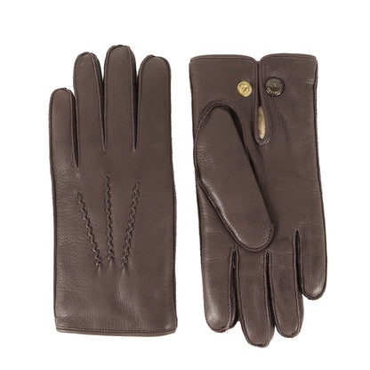 ラビットファー ライニング ディアスキン レザー グローブ / The Heritage Collection MADE IN ENGLAND