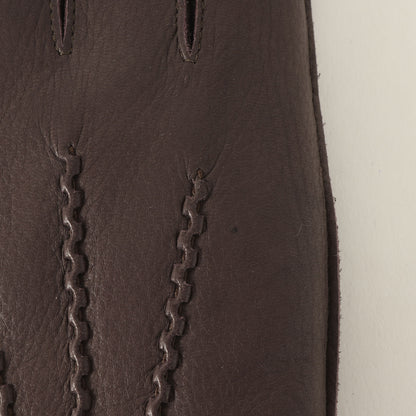 ラビットファー ライニング ディアスキン レザー グローブ / The Heritage Collection MADE IN ENGLAND