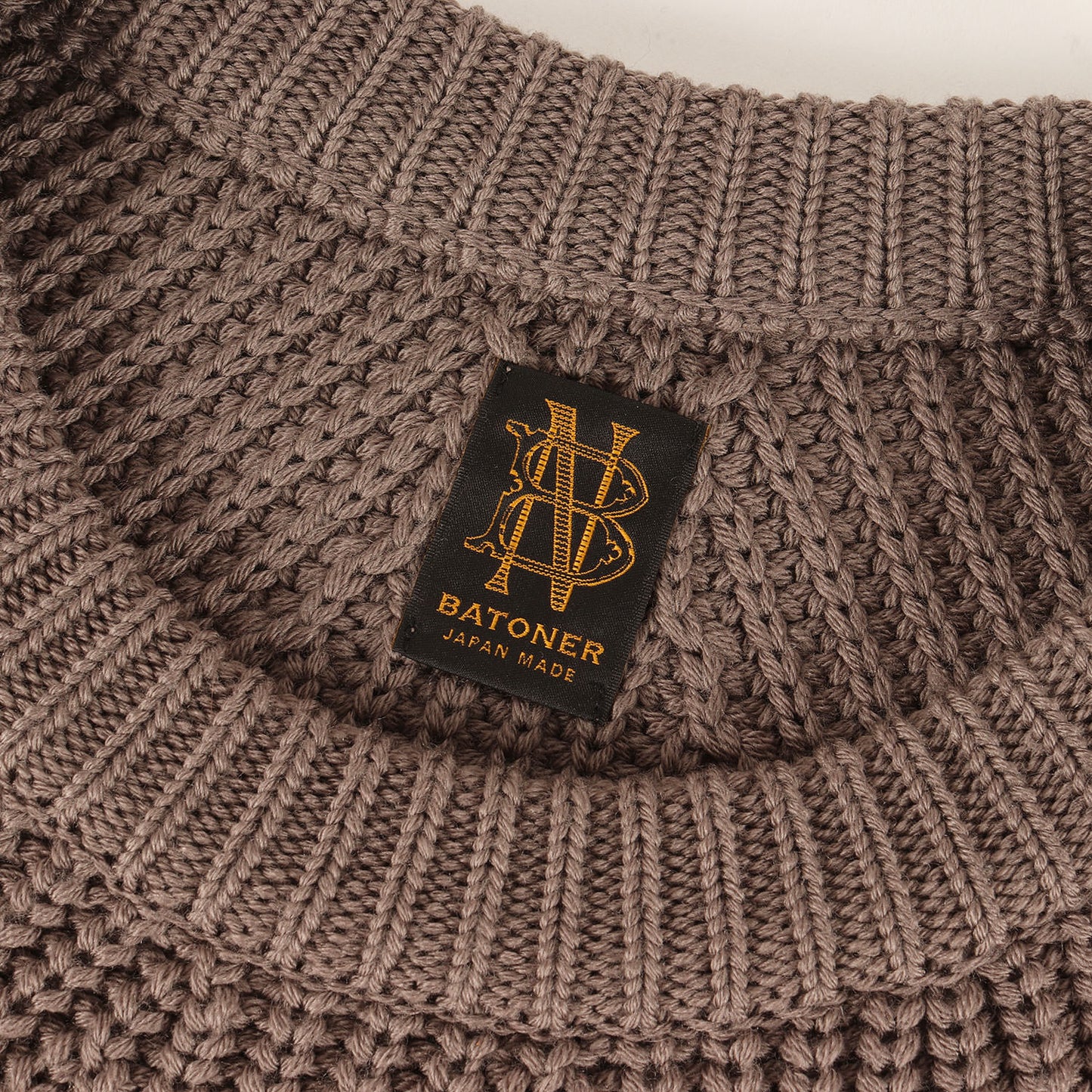 23AW 畔編み ローゲージ ニット セーター (SIGNATURE CREW NECK)