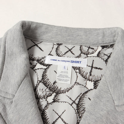 21AW × KAWS スウェット 4B テーラード ジャケット