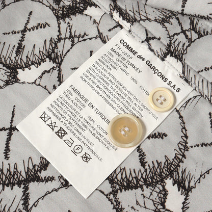 21AW × KAWS スウェット 4B テーラード ジャケット