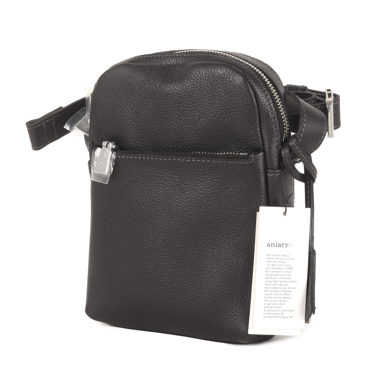 現行モデル シュリンクレザー ショルダー バッグ / MADE IN JAPAN