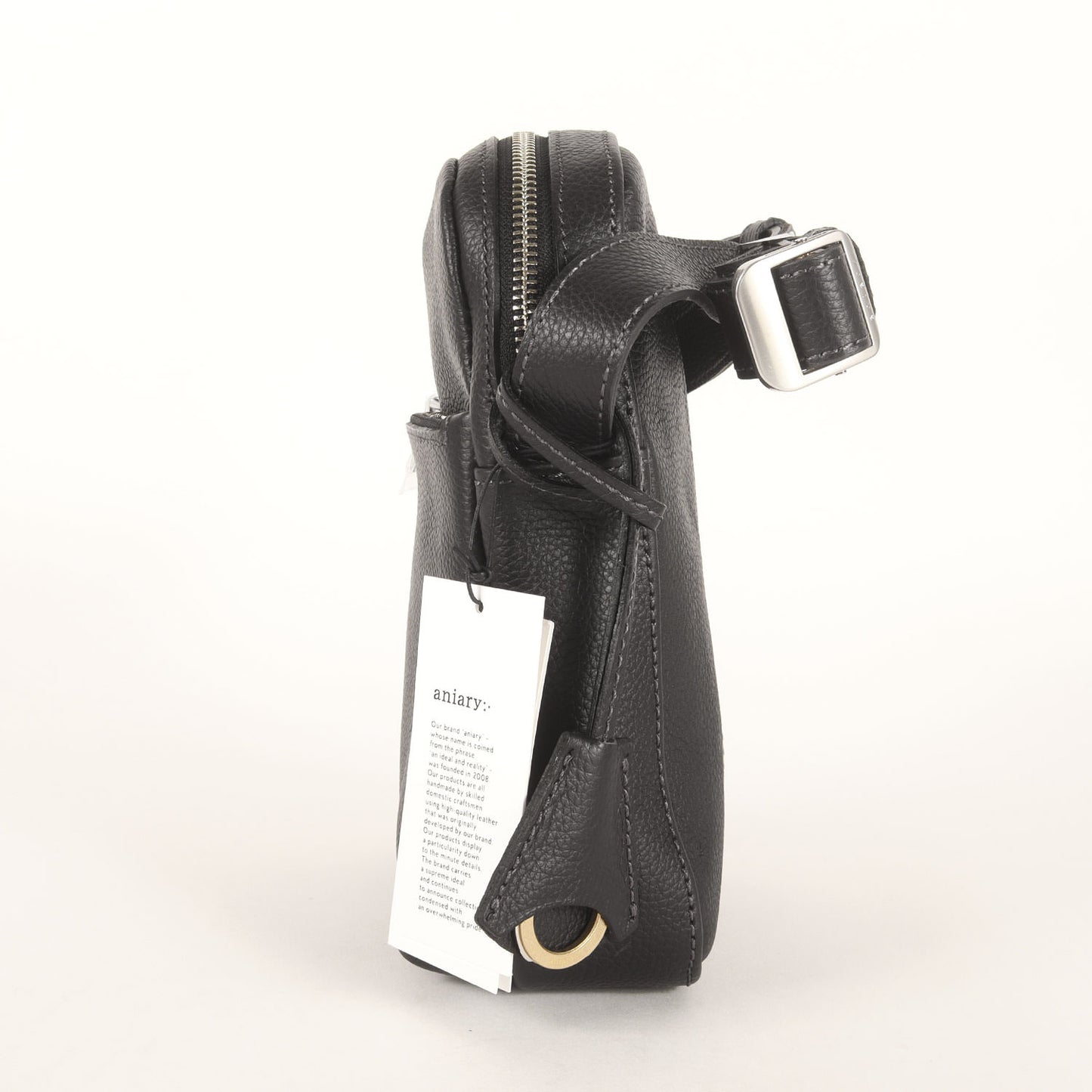 現行モデル シュリンクレザー ショルダー バッグ / MADE IN JAPAN