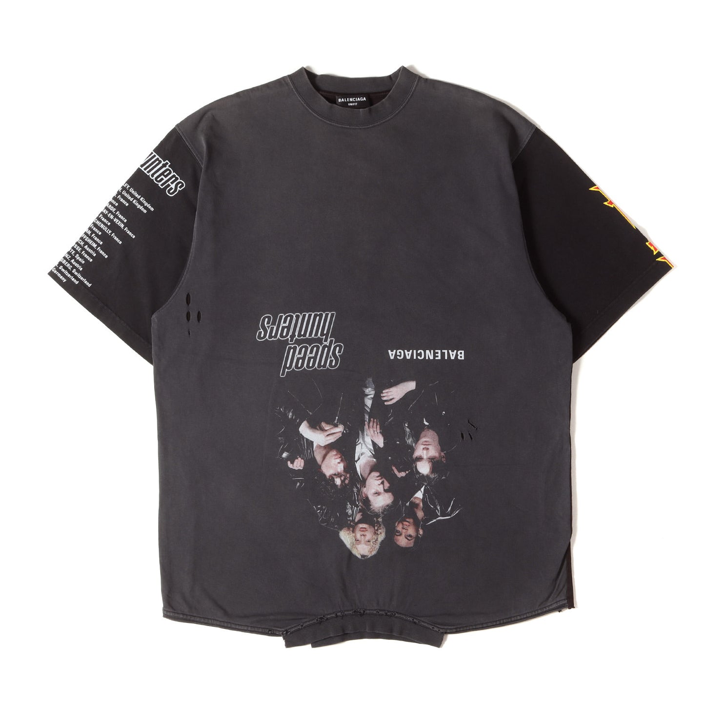 22SS スピードハンター クレイジーパターン Tシャツ (SPEED HUNTERS UP SIDE DOWN) / UNIFIT