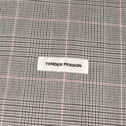 グレンチェック ファイヤープリント パーカー / MADE IN JAPAN