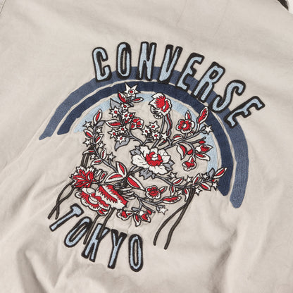 25AW ウォッシュ加工 グラフィック ブランドロゴ 刺繍 ブルゾン (2WAY DETACHABLE EMBROIDERY BLOUSON)