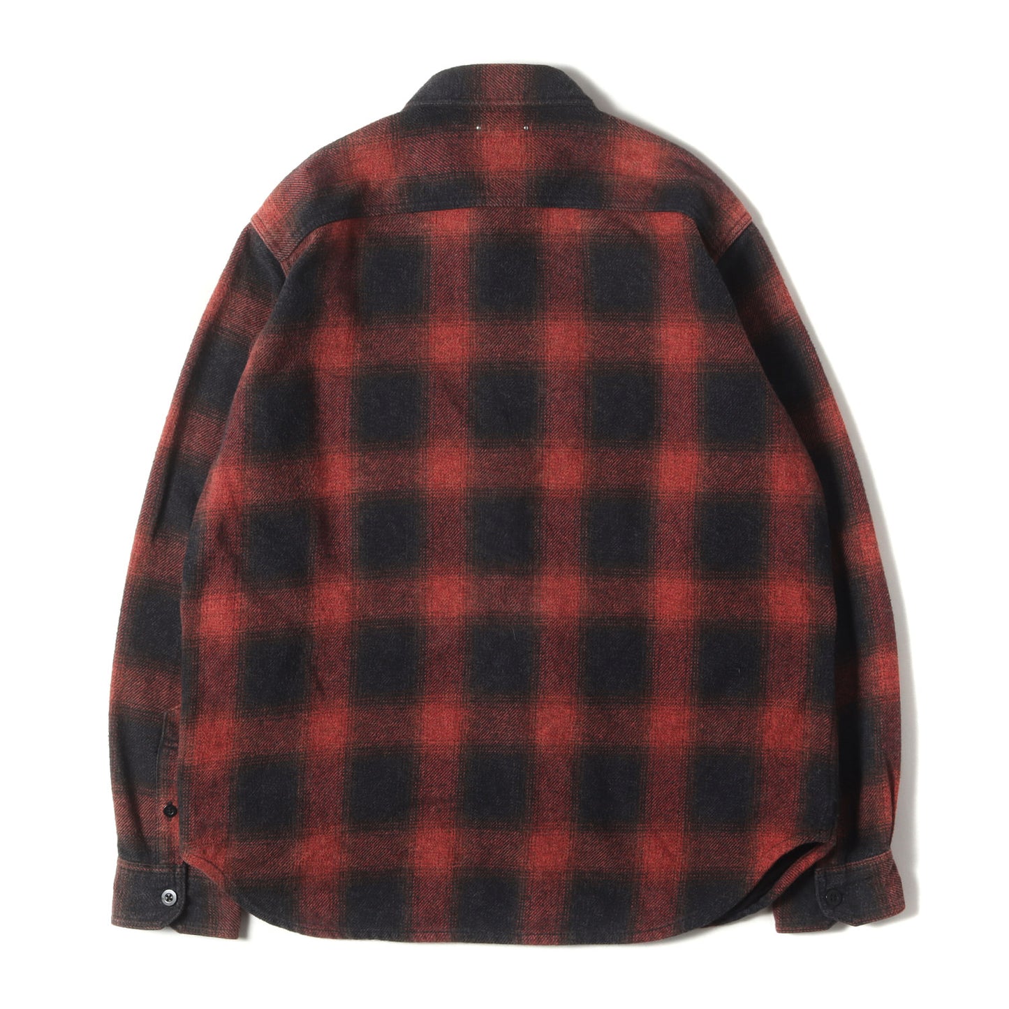 21AW オンブレチェック ヘビーフランネル シャツ (Ombre Check Flannel CPO SH)