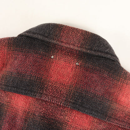 21AW オンブレチェック ヘビーフランネル シャツ (Ombre Check Flannel CPO SH)