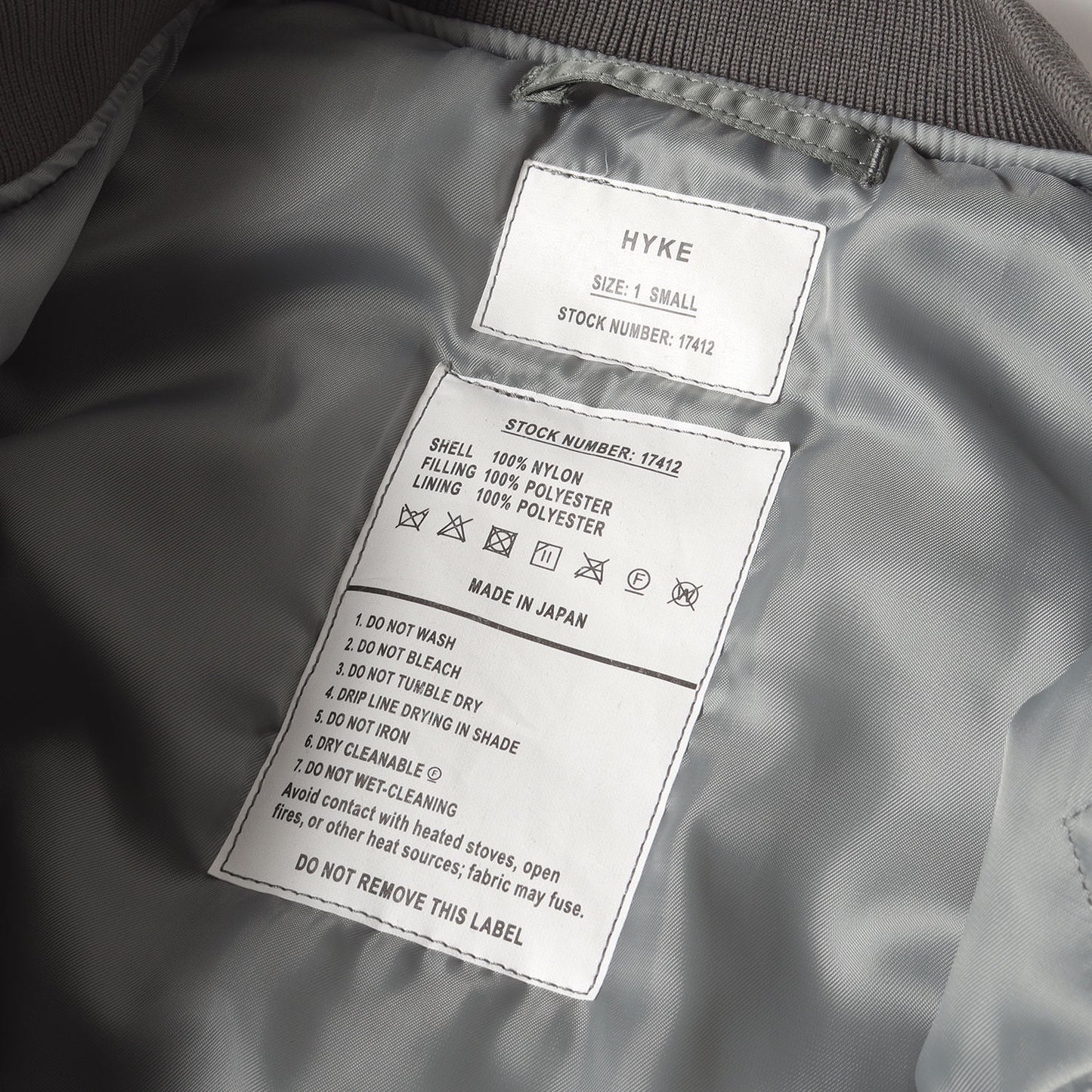 24AW ミリタリー フライト ボンバー ジャケット (TYPE MA-1 JACKET) / MADE IN JAPAN