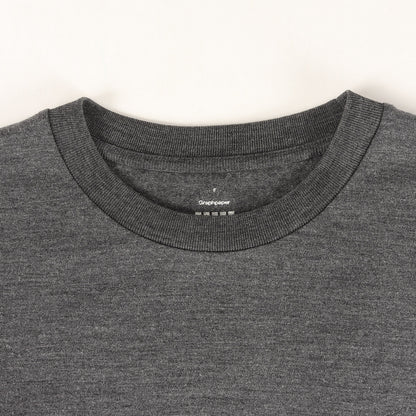 ハイゲージ ニット ロングスリーブ Tシャツ / MADE IN JAPAN