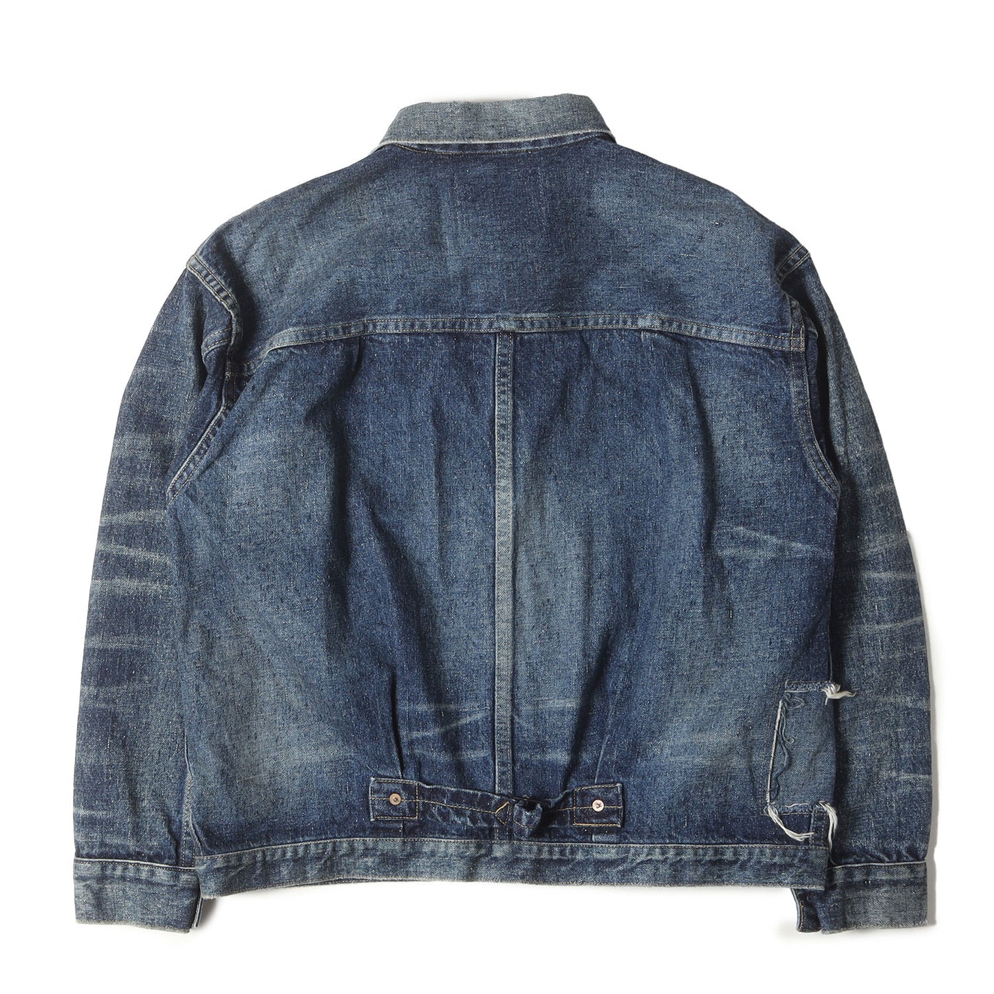 24AW × New Manual ヴィンテージ加工 デニム トラッカー ジャケット (W-NAME JACKET)