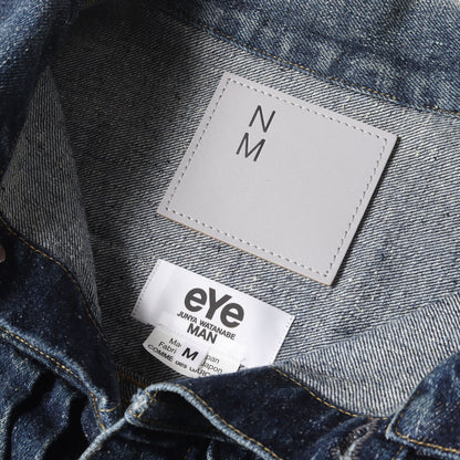 24AW × New Manual ヴィンテージ加工 デニム トラッカー ジャケット (W-NAME JACKET)