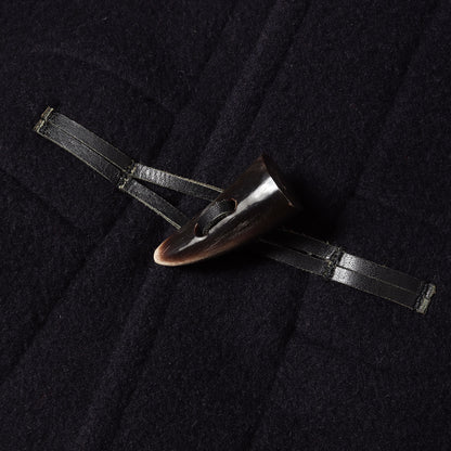 90s - 00s 裏地チェック メルトン ダッフルコート / MADE IN ENGLAND