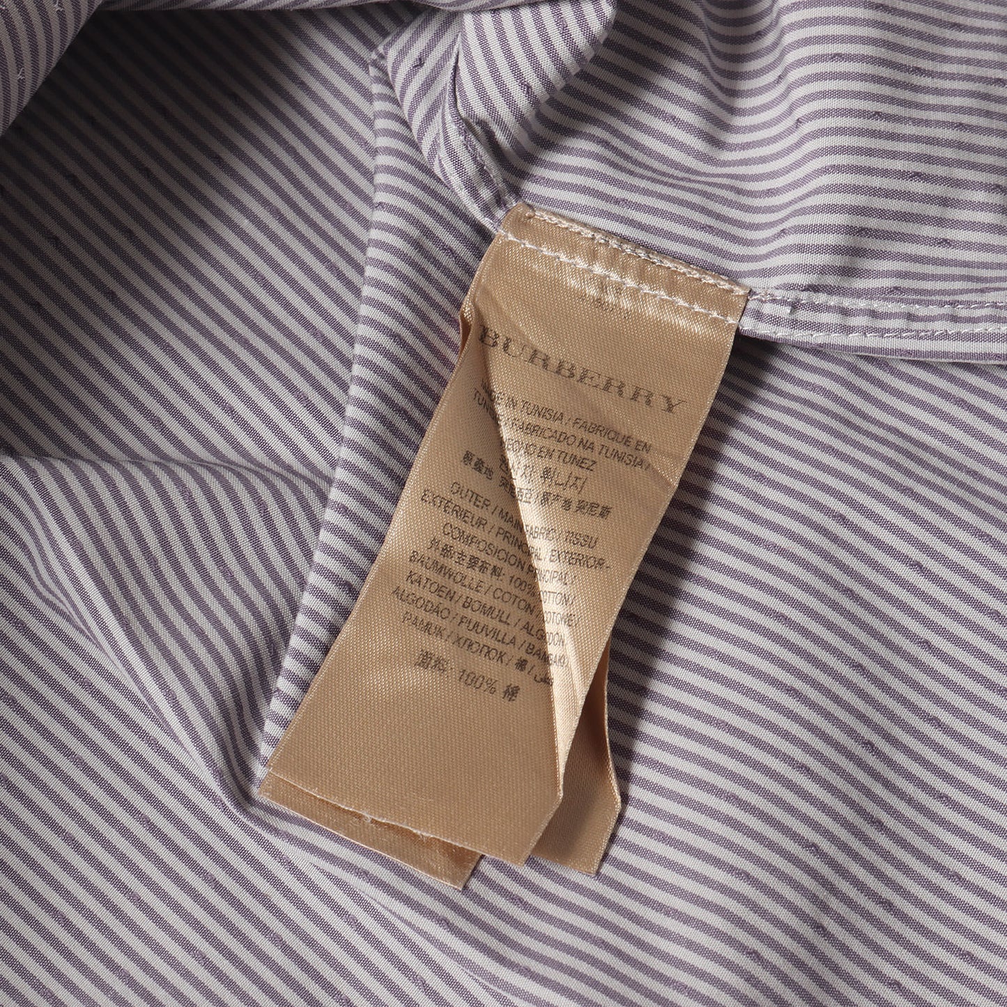 ピンストライプ ドレスシャツ