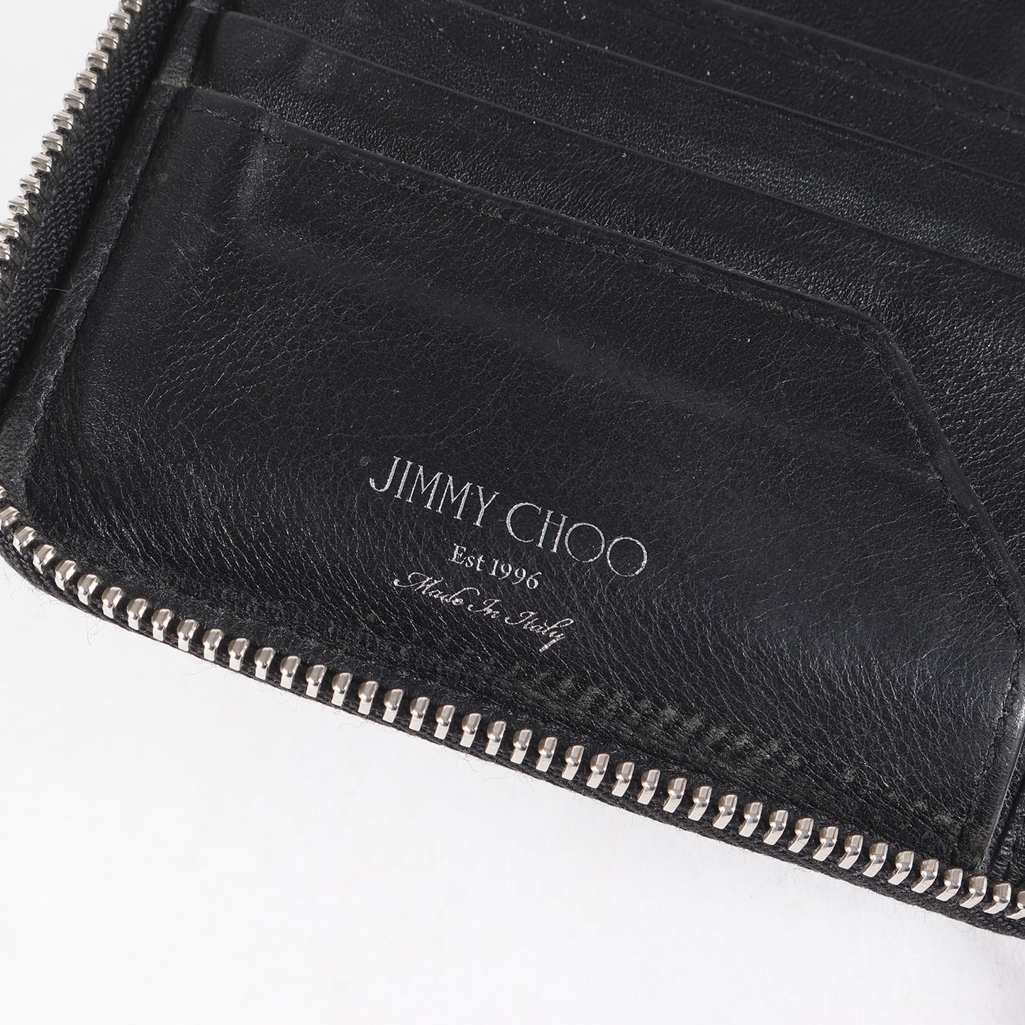 スター エンボス 二つ折り 財布