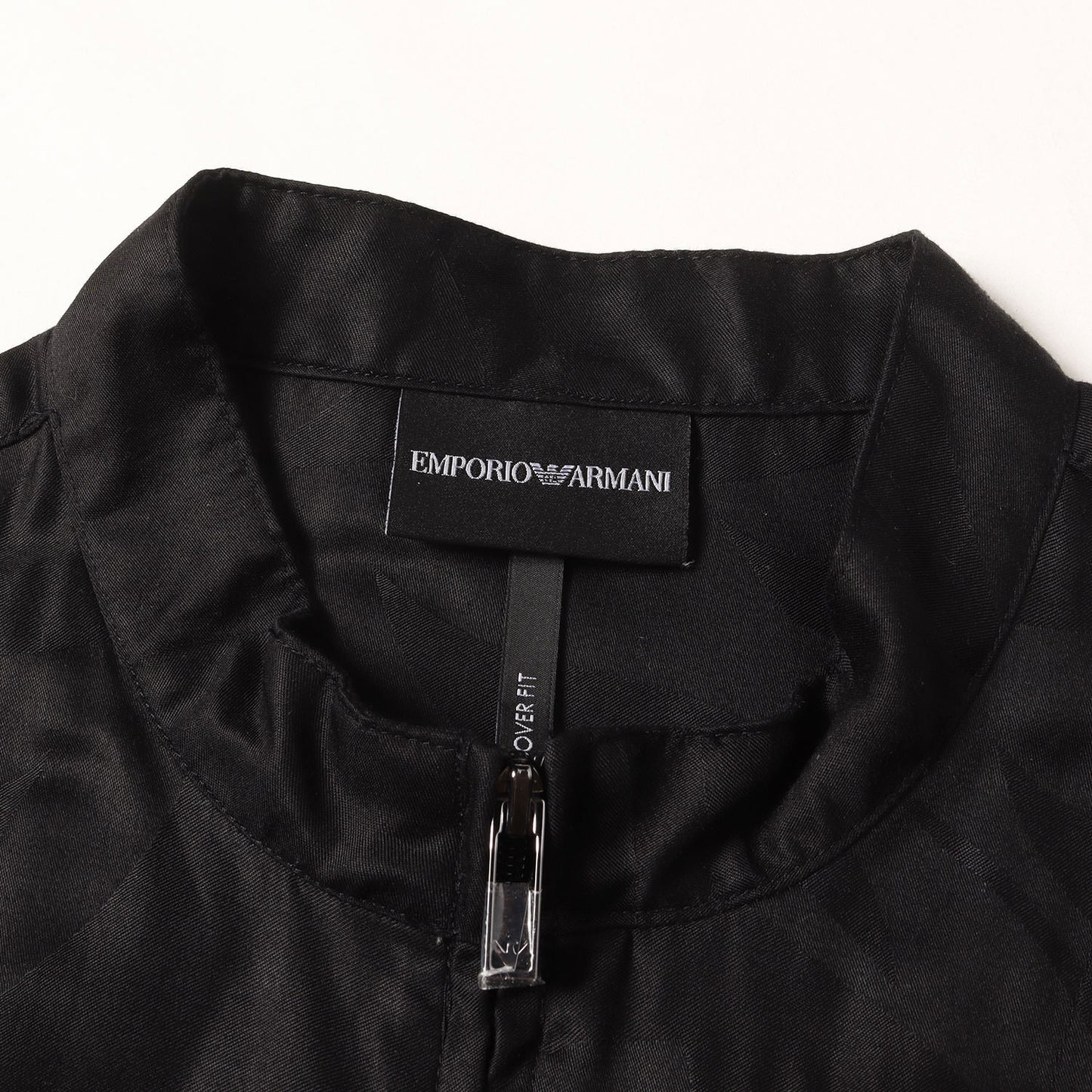 24SS フローラル ダブルジップ 半袖 シャツ (ASV full-zip shirt jacket in oversized floral Lyocell jacquard)