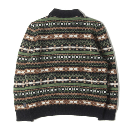 24AW フェアアイル ジャカード ニット ポロシャツ (Fair Isle Knit Polo)