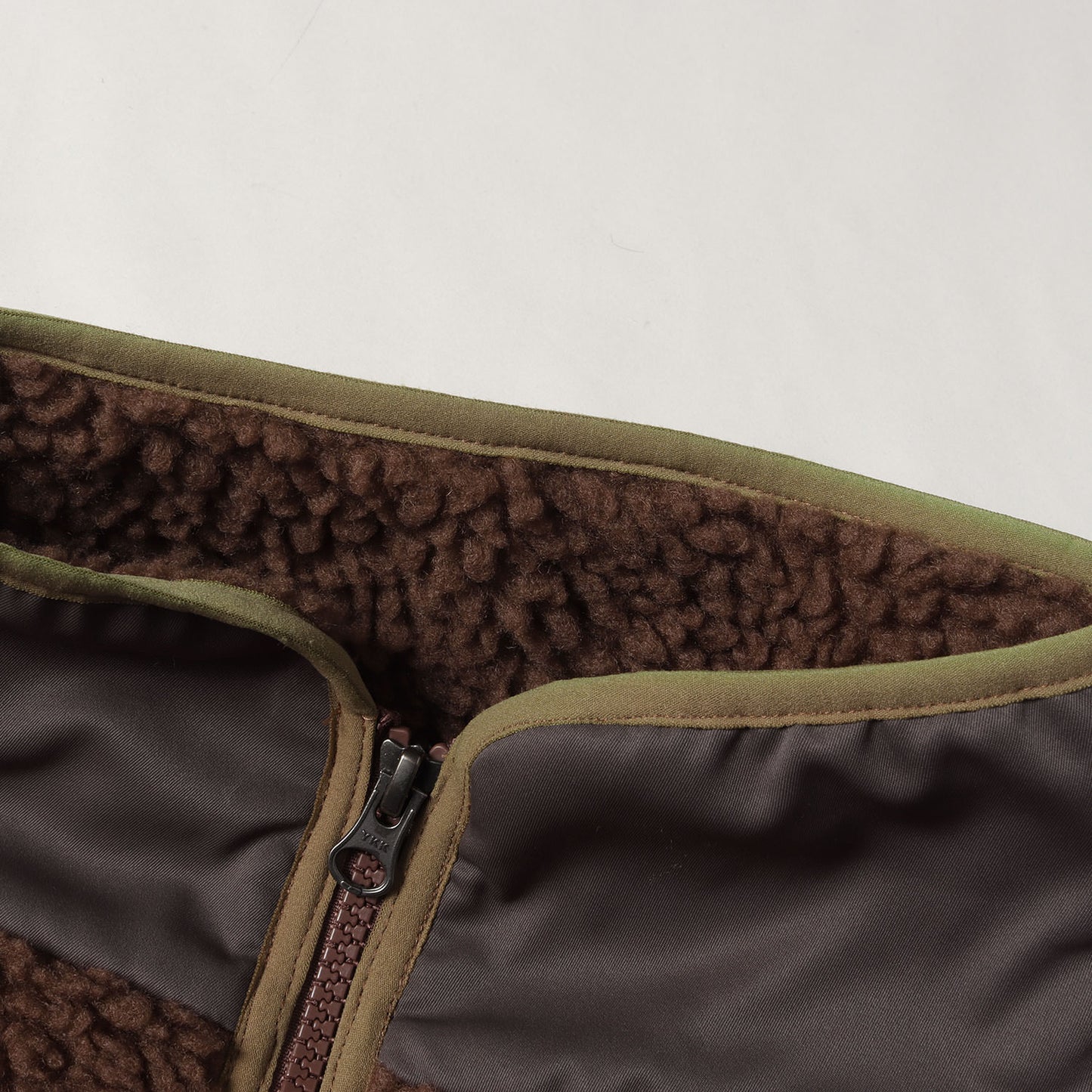 ボアフリース ジップ ブルゾン (Piping Jacket)