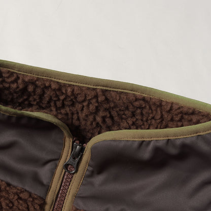 ボアフリース ジップ ブルゾン (Piping Jacket)