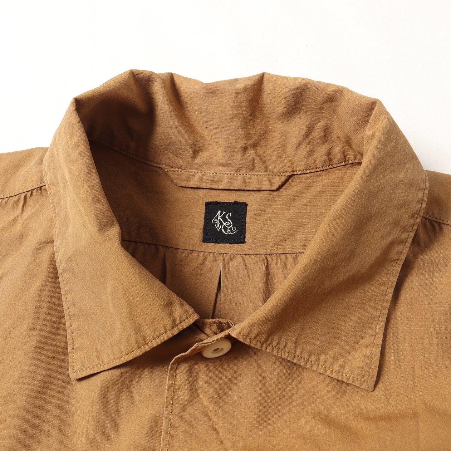 ダブルポケットショートスリーブ シャツ (Finx Cotton-Silk Light Weather Work Shirt)